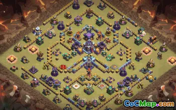 CoC Town Hall 15 Base Layouts & Maps | Trophy, War, Home Village #32293