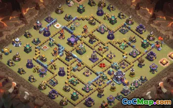 CoC Town Hall 15 Base Layouts & Maps | Trophy, War, Home Village #32294