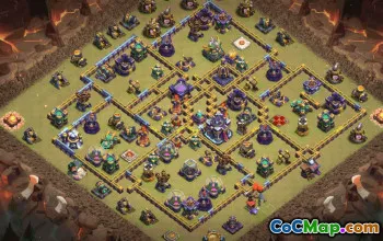 CoC Town Hall 15 Base Layouts & Maps | Trophy, War & Home Village #32295