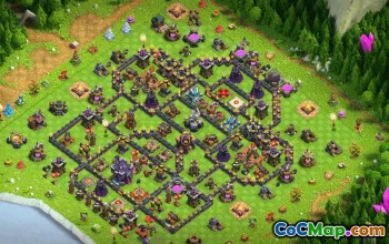CoC Town Hall 15 Base Layouts & Maps | Trophy, War, Home Village #32309