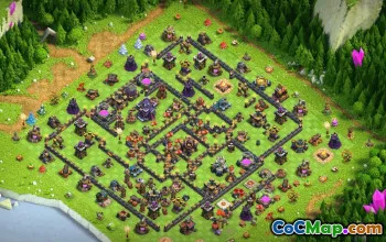 CoC Town Hall 15 Base Layouts & Maps | Trophy, War, Home Village #32311