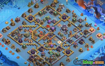 CoC Town Hall 15 Base Layouts & Maps | Trophy, War, Home Village #32327