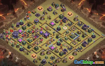 CoC Town Hall 15 Base Layouts & Maps | Trophy, War & Home Village #32486