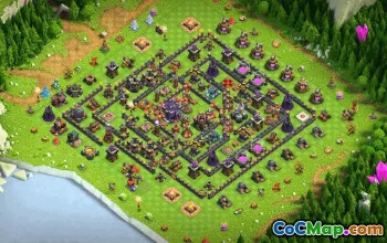 CoC Town Hall 15 Base Layouts & Maps | Trophy, War & Home Village #32507