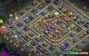 COC Town Hall 15 Base Layouts & Maps | Trophy, War, Home Village #32810