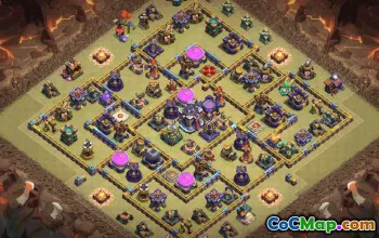 CoC Town Hall 15 Base Layouts & Maps | Trophy, War & Home Village #32844