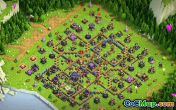 CoC Town Hall 15 Base Layouts & Maps | Trophy, War & Home Village #32944
