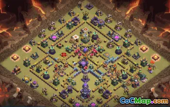 CoC Town Hall 15 Base Layouts & Maps | Trophy, War, Home Village #33028