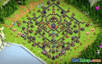 CoC Town Hall 15 Base Layouts & Maps | Trophy, War & Home Village #33102