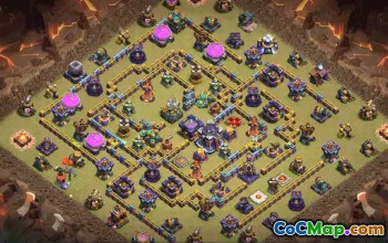 CoC Town Hall 15 Base Layouts & Maps | Trophy, War, Home Village #33109
