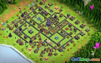 CoC Town Hall 15 Base Layouts & Maps | Trophy, War, Home Village #33117