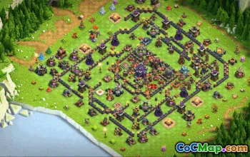 CoC Town Hall 15 Base Layouts & Maps | Trophy, War, Home Village #33148