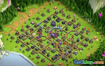 CoC Town Hall 15 Base Layouts & Maps | Trophy, War, Home Village #33186