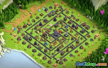 CoC Town Hall 15 Base Layouts & Maps | Trophy, War, Home Village #33240