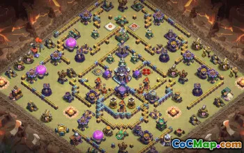 CoC Town Hall 15 Base Layouts & Maps | Trophy, War & Home Village #33264
