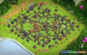 CoC Town Hall 15 Base Layouts & Maps | Trophy, War, Home Village #33300