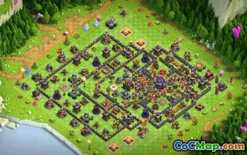 CoC Town Hall 15 Base Layouts & Maps | Trophy, War & Home Village #33387