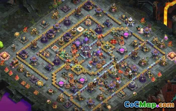 CoC Town Hall 15 Base Layouts & Maps | Trophy, War & Home Village #33507