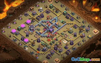 CoC Town Hall 15 Base Layouts & Maps | Trophy, War & Home Village #33613