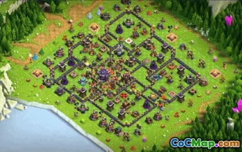 CoC Town Hall 15 Base Layouts & Maps | Trophy, War & Home Village #33805