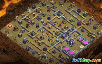 CoC Town Hall 15 Base Layouts & Maps | Trophy, War & Home Village #33885