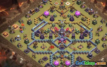 CoC Town Hall 15 Base Layouts & Maps | Trophy, War & Hybrid Bases #30502