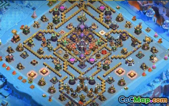 CoC Town Hall 15 Base Layouts & Maps | Trophy, War, Hybrid Bases #30834