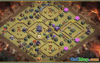 CoC Town Hall 15 Base Layouts & Maps | Trophy, War, Hybrid Designs #28270