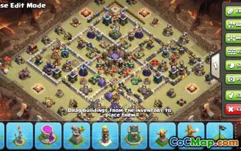 CoC Town Hall 15 Base Layouts & Maps | Trophy, War & More #31206