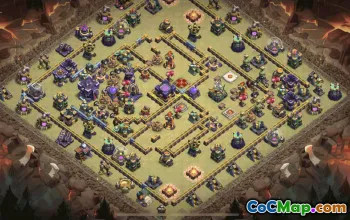 CoC Town Hall 15 Base Layouts & Maps | Trophy, War & More #31354