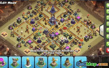 CoC Town Hall 15 Base Layouts & Maps | Trophy, War & More #31369