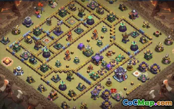 CoC Town Hall 15 Base Layouts & Maps | Trophy, War & More #31385