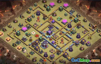 CoC Town Hall 15 Base Layouts & Maps | Trophy, War & More #32215