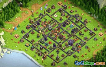 CoC Town Hall 15 Base Layouts & Maps | Trophy, War & More #33165