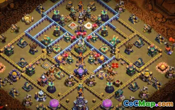 CoC Town Hall 15 Base Layouts & Maps | Trophy, War & Village #31296