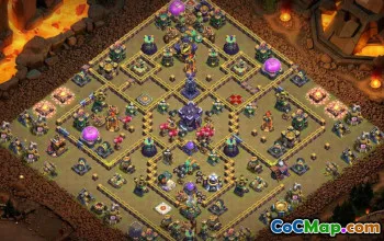 CoC Town Hall 15 Base Layouts & Maps | War, Defense & Trophy #27367