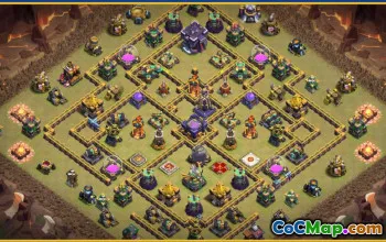 CoC Town Hall 15 Base Layouts & Maps | War, Farming, Home Village #27473