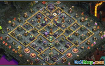 CoC Town Hall 15 Base Layouts & Maps | War, Farming, Home Village #29646