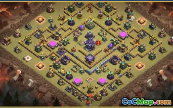 CoC Town Hall 15 Base Layouts & Maps | War, Farming, Trophy #28083