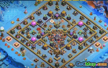 CoC Town Hall 15 Base Layouts & Maps | War, Farming, Trophy #30673