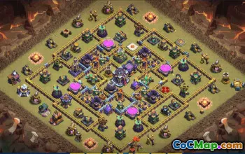 CoC Town Hall 15 Base Layouts & Maps | War, Farming & Trophy #31280