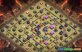 CoC Town Hall 15 Base Layouts & Maps - War, Farming, Trophy #31939