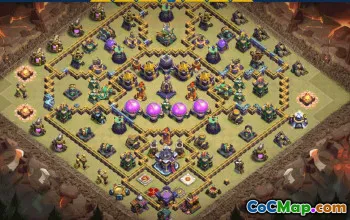 CoC Town Hall 15 Base Layouts & Maps | War, Farming & Trophy Bases #30679