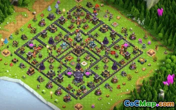 CoC Town Hall 15 Base Layouts & Maps | War, Farming & Trophy Bases #32351