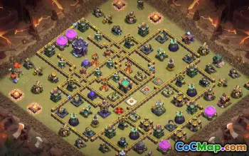 CoC Town Hall 15 Base Layouts & Maps - War & Home Village #27154
