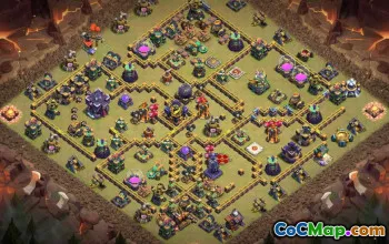 CoC Town Hall 15 Base Layouts & Maps | War & Home Village #27284