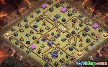 CoC Town Hall 15 Base Layouts & Maps | War & Home Village #27308