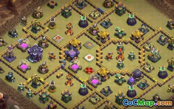 CoC Town Hall 15 Base Layouts & Maps | War & Home Village #27535