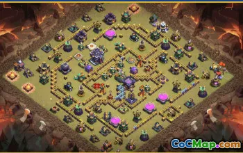 CoC Town Hall 15 Base Layouts & Maps | War & Home Village #28212