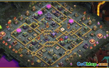 CoC Town Hall 15 Base Layouts & Maps | War & Home Village #28359